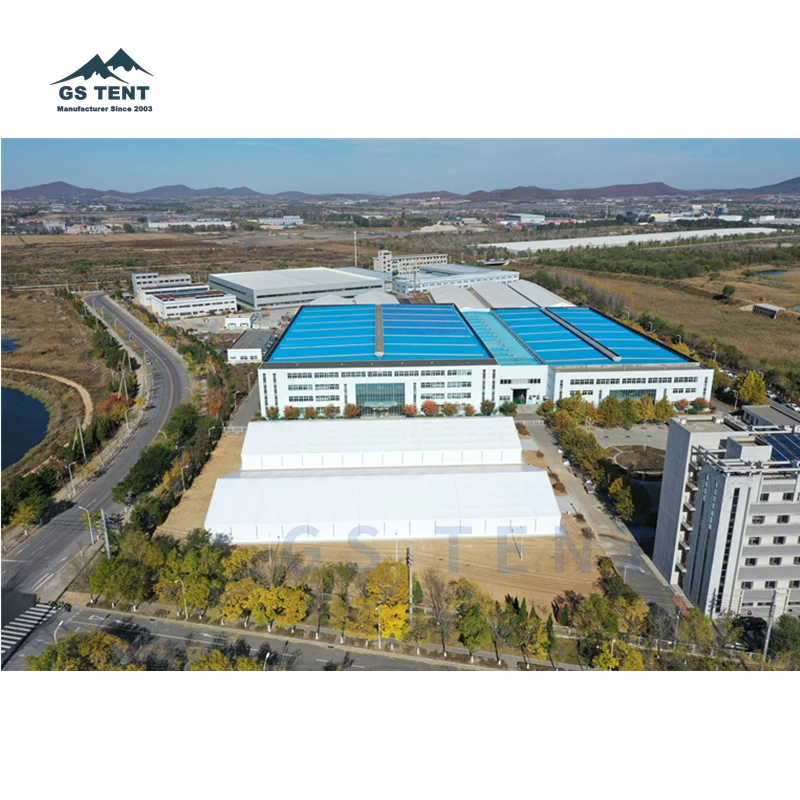 Industrial Prefab Warehouse Tent | Large Aluminum Structure Shed for Storage