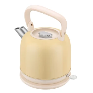 304 Stainless Steel Electric Kettle with Anti-Scald Handle and Whistling Cover Large Capacity Antiscald Electric Handle Kettle