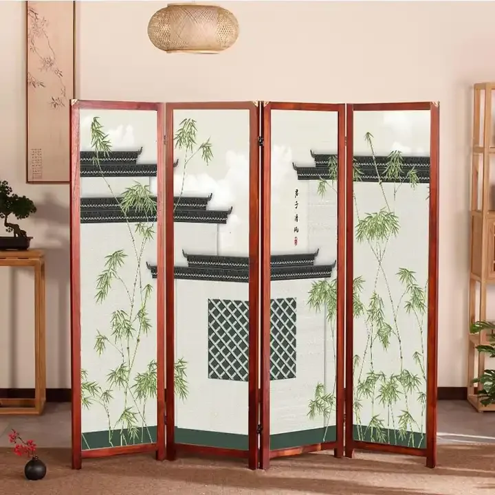 4 Panel Wood Room Divider Screen Buy Mirror Room Divider Screen   H741e49e554154ceba9845c2583c72a63U 