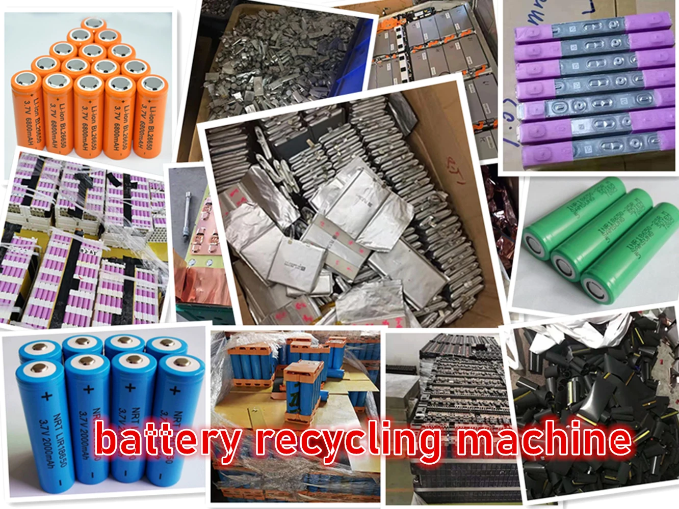 正規品新品】 機械廃棄物中古自転車ラップトップ車鉛酸リチウムイオン電池リサイクル機生産ラインプラント設備 Buy Battery  Recycling Machine,Lithium Ion Battery Recycling Plant,Lithium Battery  Recycling Machine Product