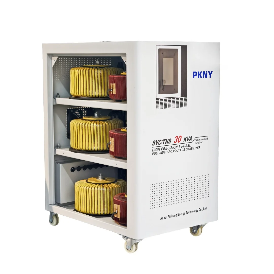 Three Phase Ac Voltage Regulator Stabilizer Tns-30kva 35kva 40kva 45kva 50kva