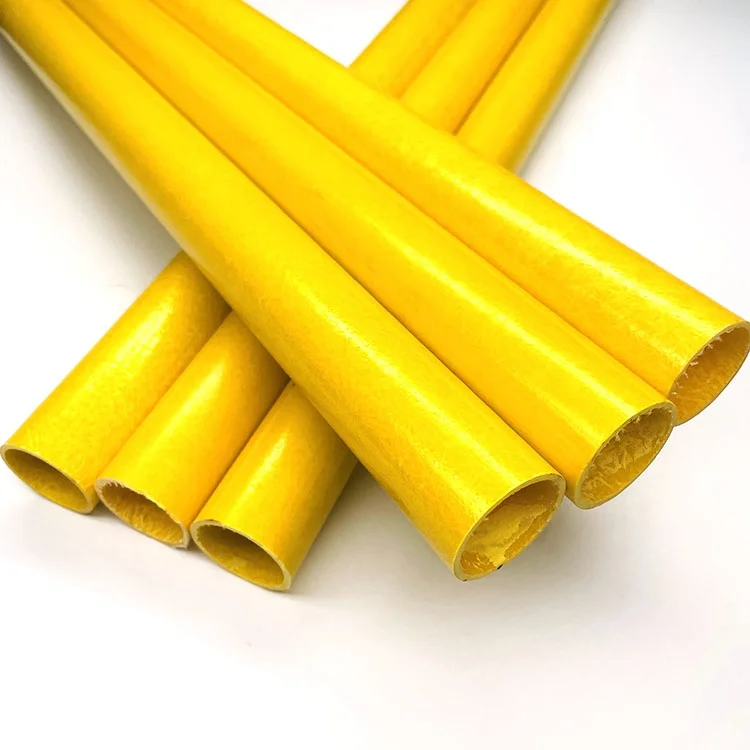 product lightweight frp hollow round fiberglass tube for agriculture plant with custom cutting processing service-8