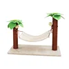 Coconut Tree Cat Tree With Hammock