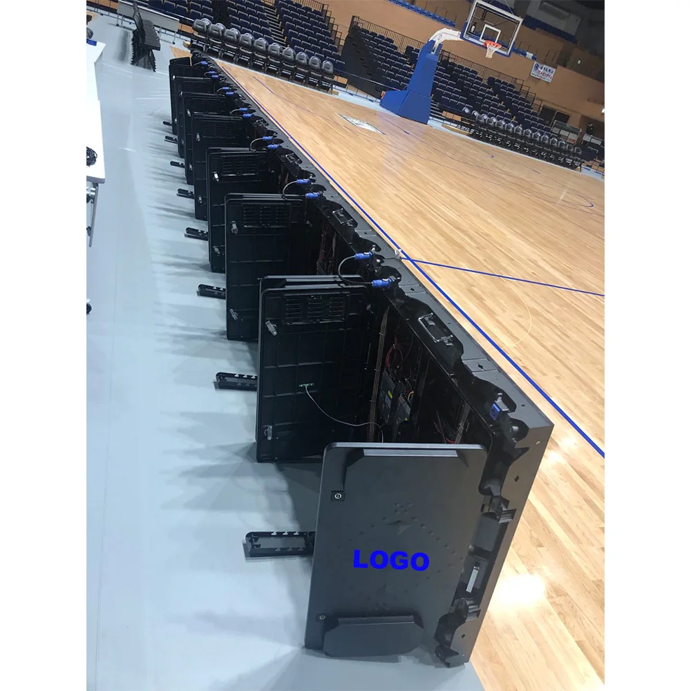 Hongwei Led Perimeter Spherical Screen Outdoor Advertising P4 P5 P6 P8 P10 Football Stadium Led Display