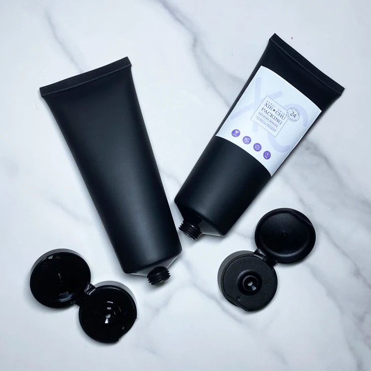 Plastic Tubes For Creams Custom Aluminum Cream Tube 50ml 100ml Plastic Squeeze Tubes For Creams Cleanser Tube Packaging
