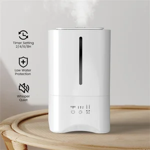 Cool Steam Mist Ultrasonic Atomizing Electric Luxury Household Home With Night Light Ultrasonic Humidifier Air Humidifiers