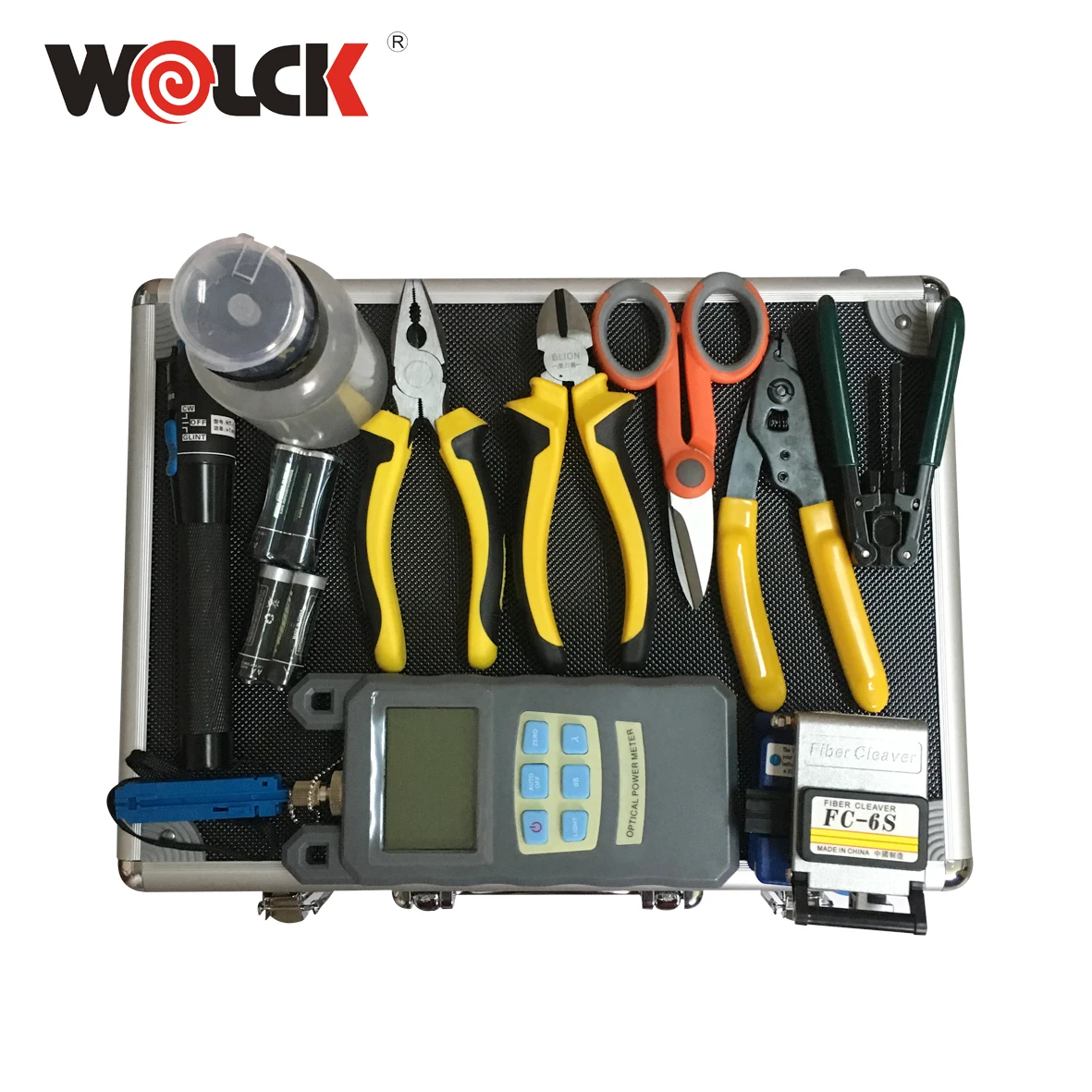 Optical Fiber Fusion Splicer Tool Kit - 26pcs Fiber Optic Splicing ...