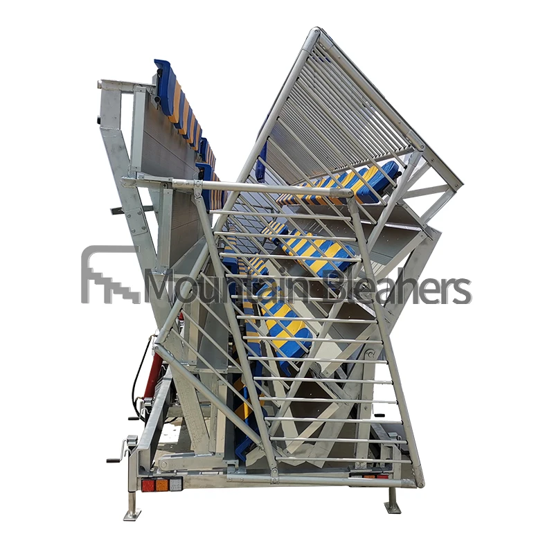 
Телескопические трибуны, профессиональная портативная переносная тележка, переносная Складная трибуна для проката 