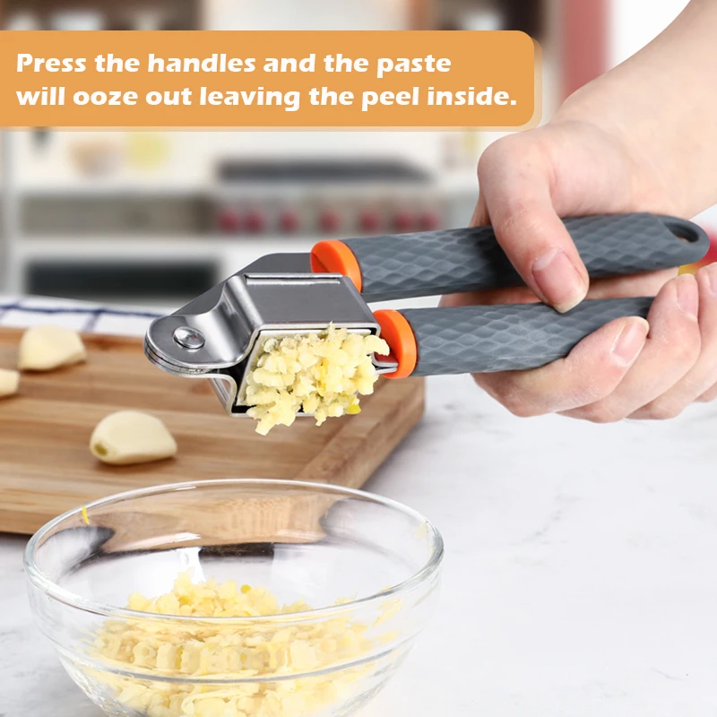 2023 Hot Sale Stainless Steel Manual Ginger Squeezer Handheld Ginger