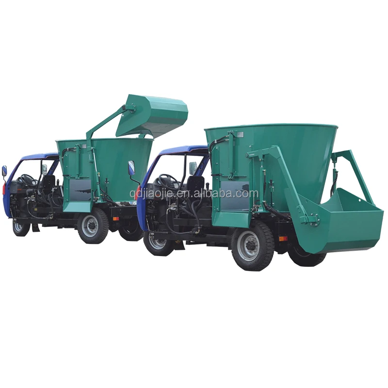 Вертикальный миксер для корма скота ТМР с режущего