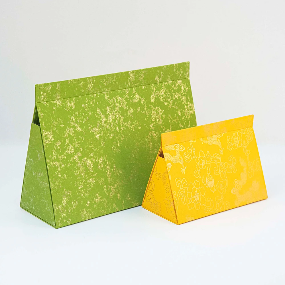 Wig Boxes Custom Logo Packaging Gift Boxes Plain Packaging Paper Triangle Shape Box Packaging