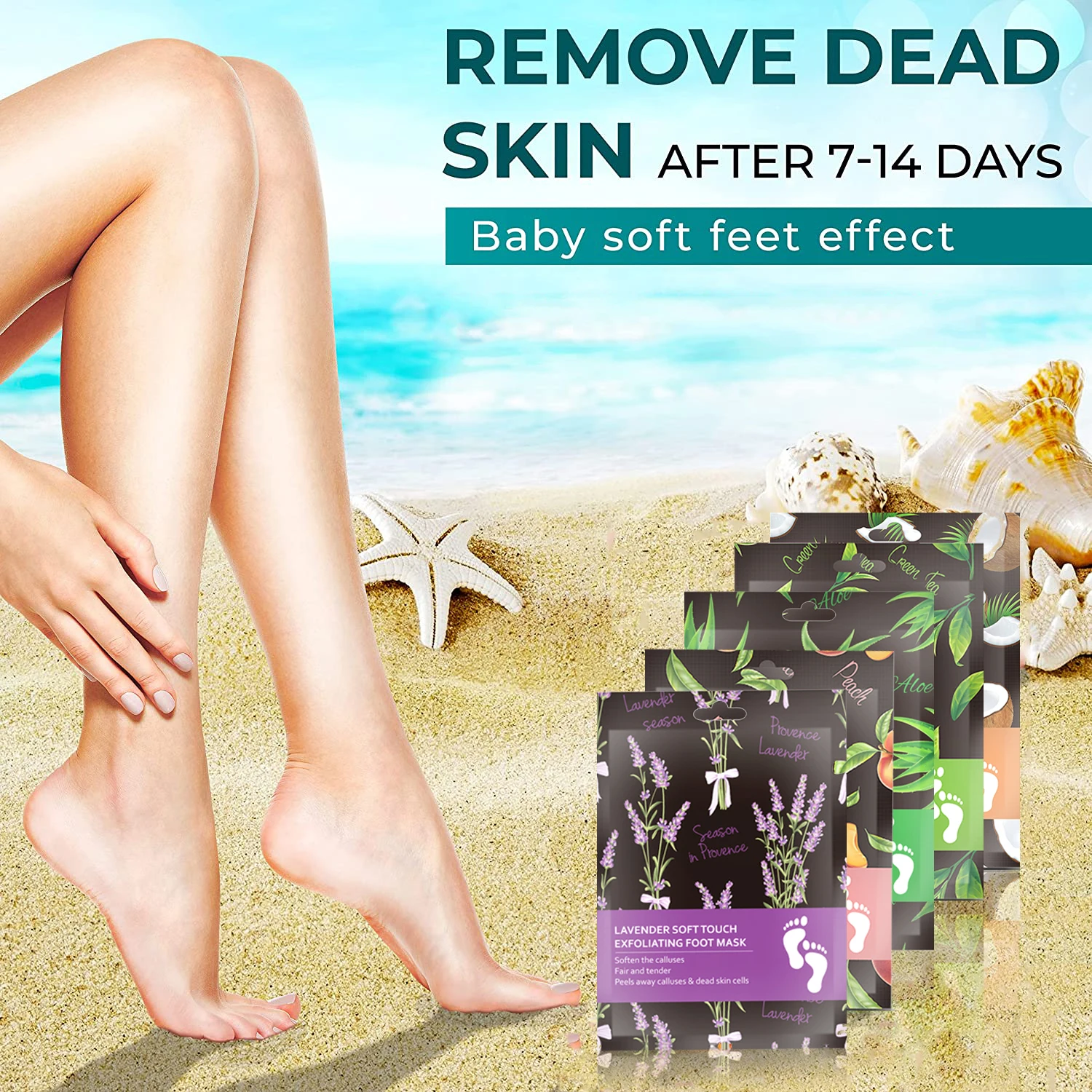 Exfoliating Foot Mask Remove Dead Skin Nourish Feet