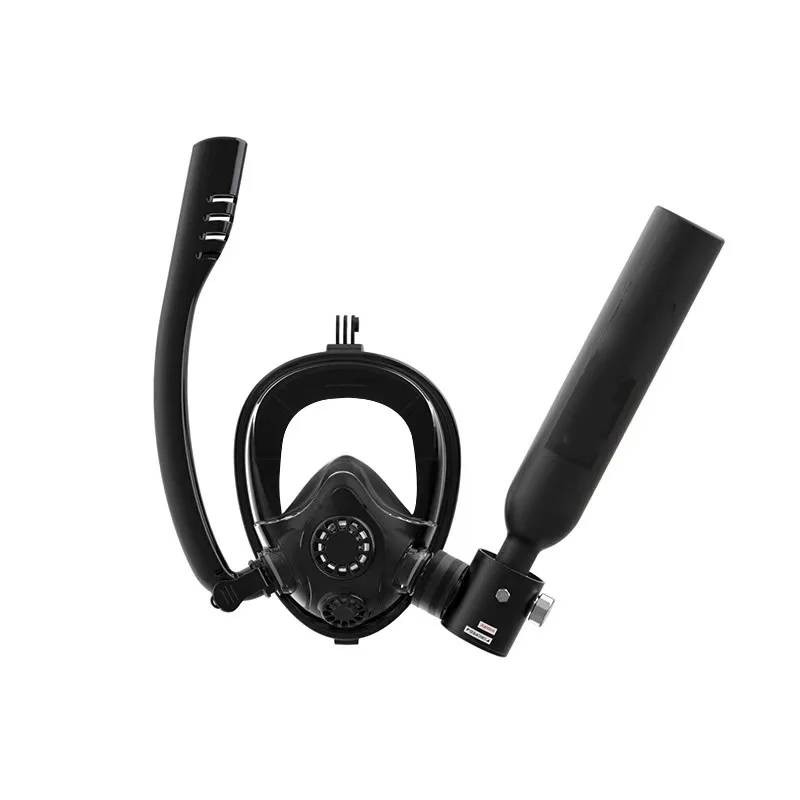 Underwater Mini Scuba Tank With Snorkel Mask 0.5l Portable With Full ...