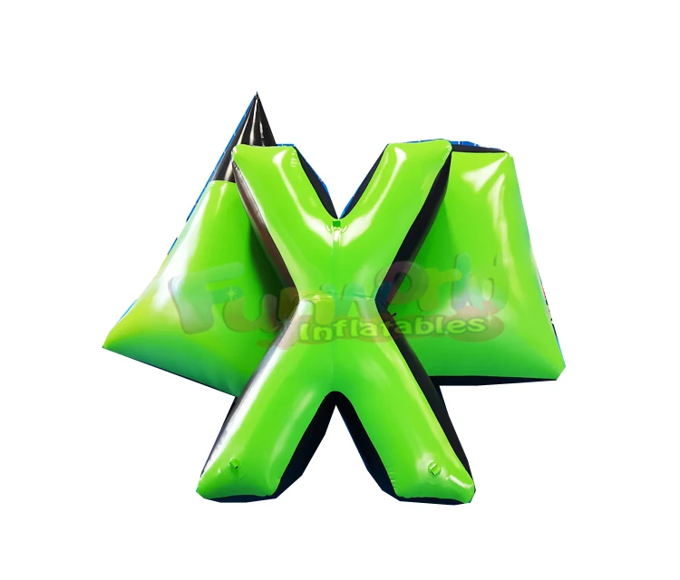 Commercial Wholesale Interactive Sport Games Bunkers Gonflable Shooting Obstacle Barrier Inflatable Bunker Paintball