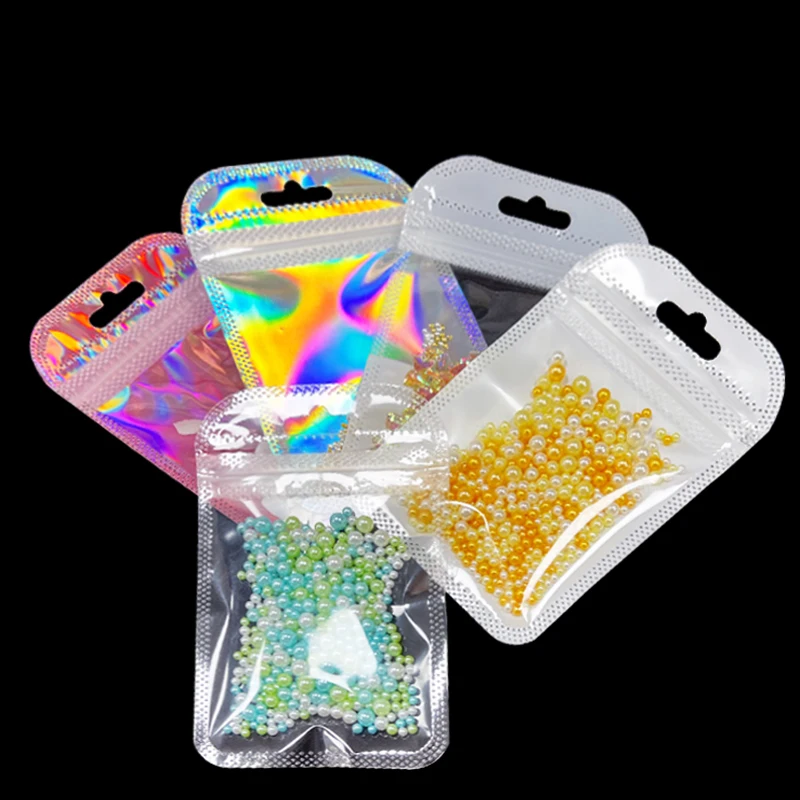7*11 Cm Hot Sale Small Zip Lock Bags - Perfect for Keychains