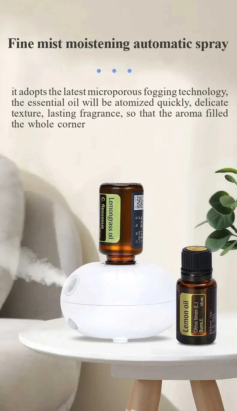 Bubble Oil Diffuser Waterless Scent Nebulizing Diffuser Machine