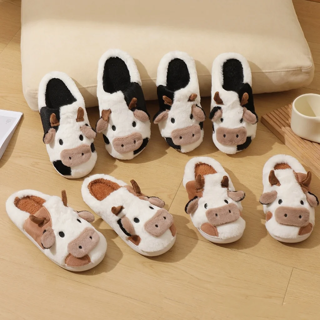 Dyvitanci 2024 Cows Four Seasons Opening Pvc Bottom Summer Sandals And ...