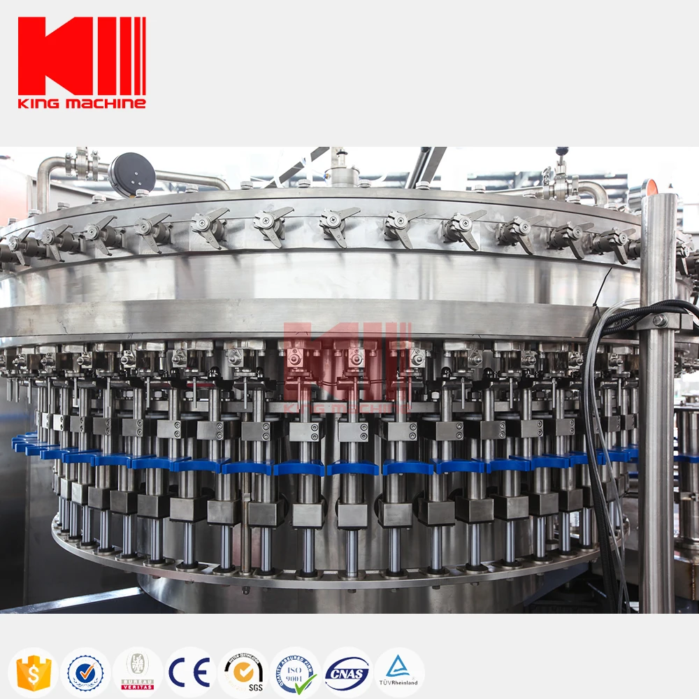 King Machine Carbonated Soft Drink Making Energy Drink Filling Line