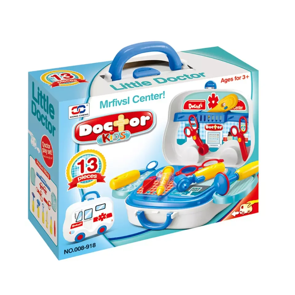 Новые игрушки для ухода за ребенком игрушка девочек портативный докторский Набор ролевых игр детей врач ролевые игры домашний набор медсестры медицинская