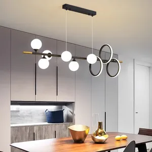 Classic Magic Beans Dining Room Bar Pendant Lamp Fashionable Popular Glass Chandelier for Bedroom and Living Room Middle Sizes