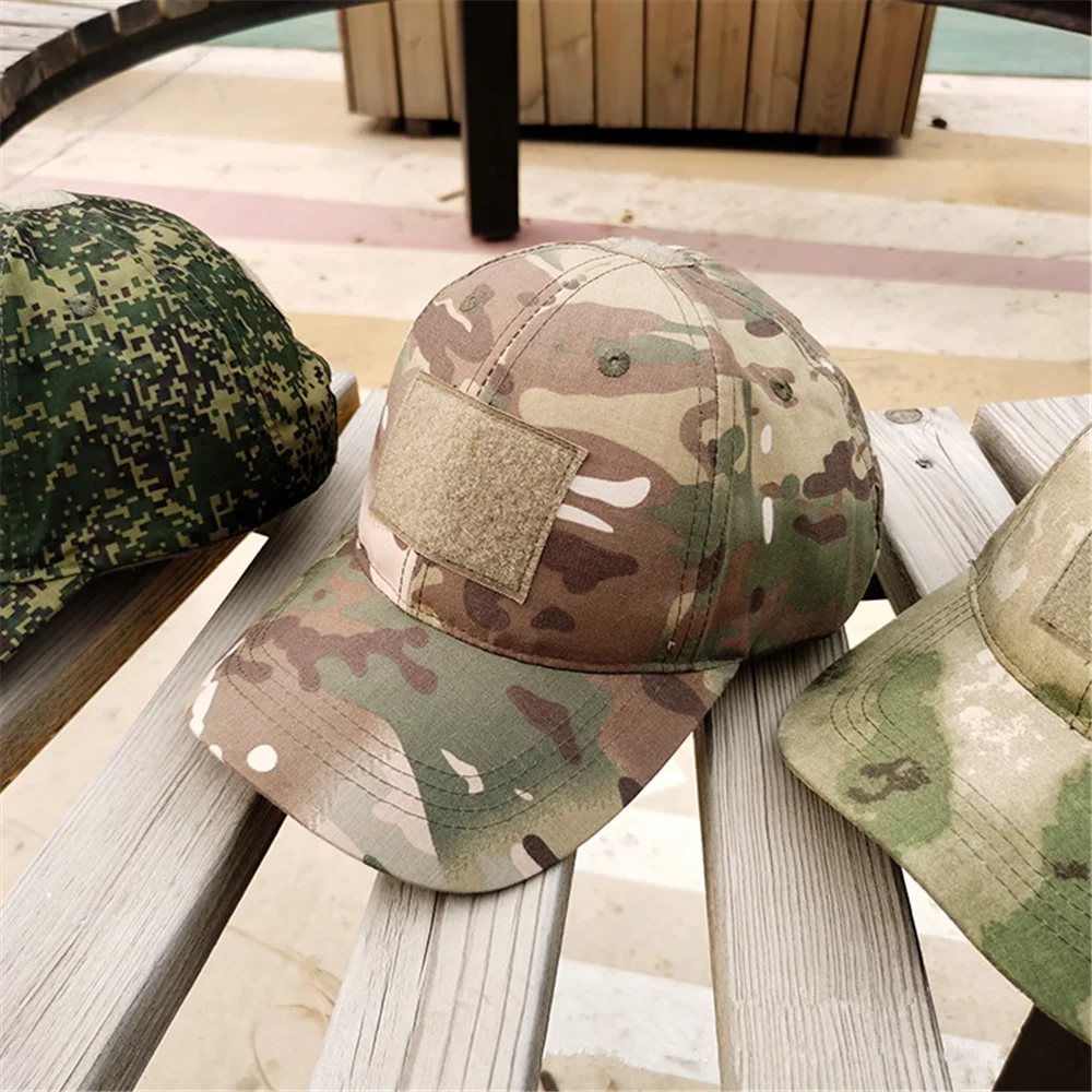 Tactical Operator Adjustable Contractor Patch Camo Hat