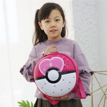 New Design Promotional Poke Ball Waterproof Decompression Toddlers' Backpack Super Kawaii Anime Peripheral Baby Schoolbag