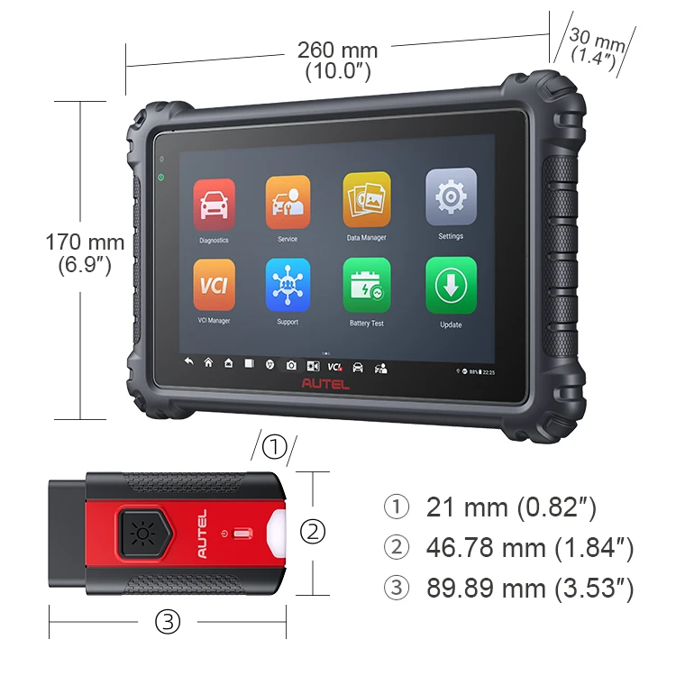 Scanner Auto Autel Maxisys 906 TS - Occasion, Bon Pour Diagnostic Garage
