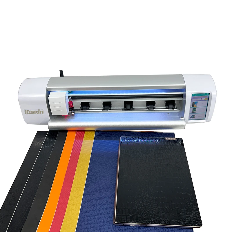 DAQIN Unlimited Cell Phone Skin Making Machine With 3D Design Software for Stickers & Skins Making Business