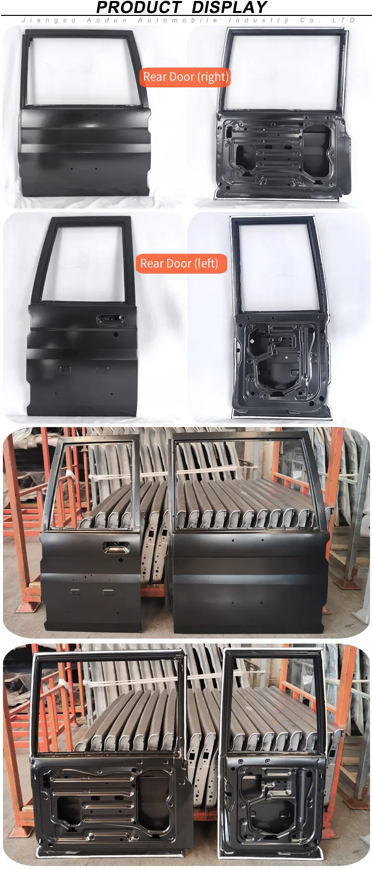 Aftermarket Replacement Back Door/tail Gate/ Rear Door For Toyota Land