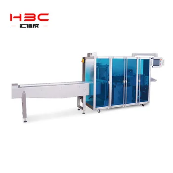 Full Automatic 3 Lane Four Side Seal Packing Machine For Automatic Package Line