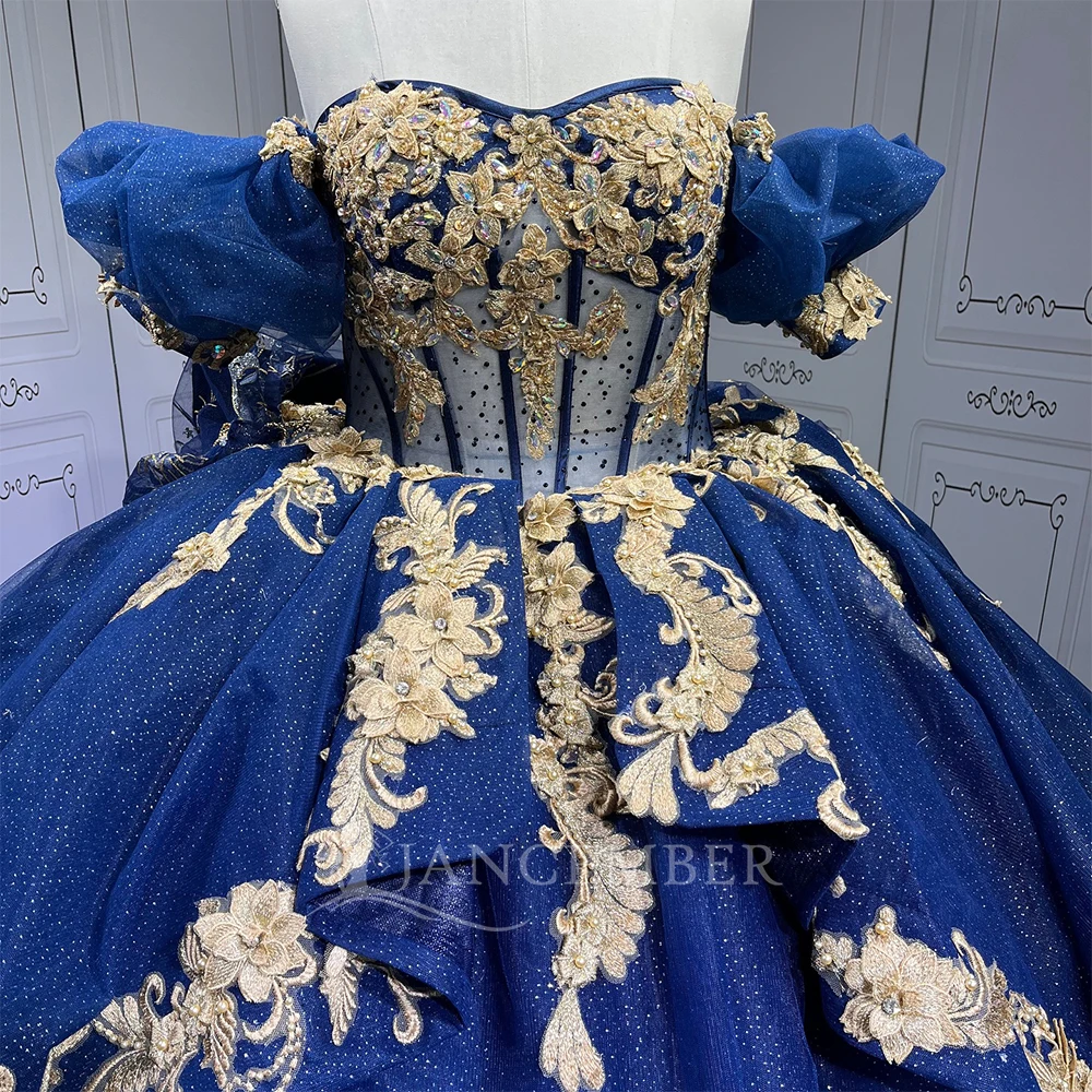 Luxury Royal Blue Quinceanera Dresses Long Sleeves Applique Lace Tulle Vestidos De 15 Anos Birthday Party Sweet 16 Lsmu92 Luxury Royal Blue Quinceanera Dresses Long Sleeves Applique Lace Tulle Vestidos De 15 Anos Birthday Party Sweet 16 Lsmu92