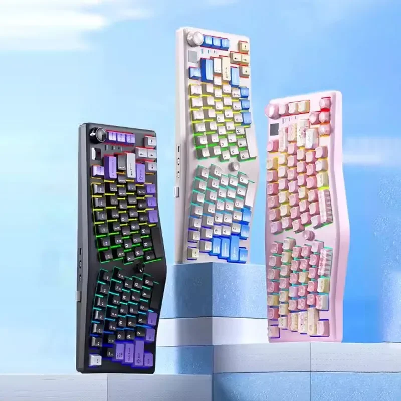 Wholesale LEOBOG A75 Gaming Keyboard - 83 Keys, RGB Backlight