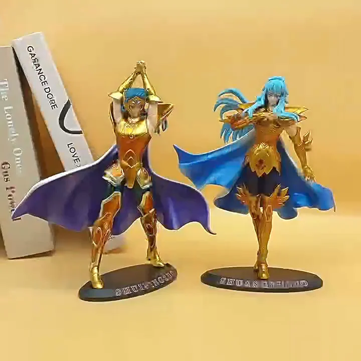 6 Styles 19cm Anime Figurine Manga Gold Saint Seiya Aiolia Anime Figure