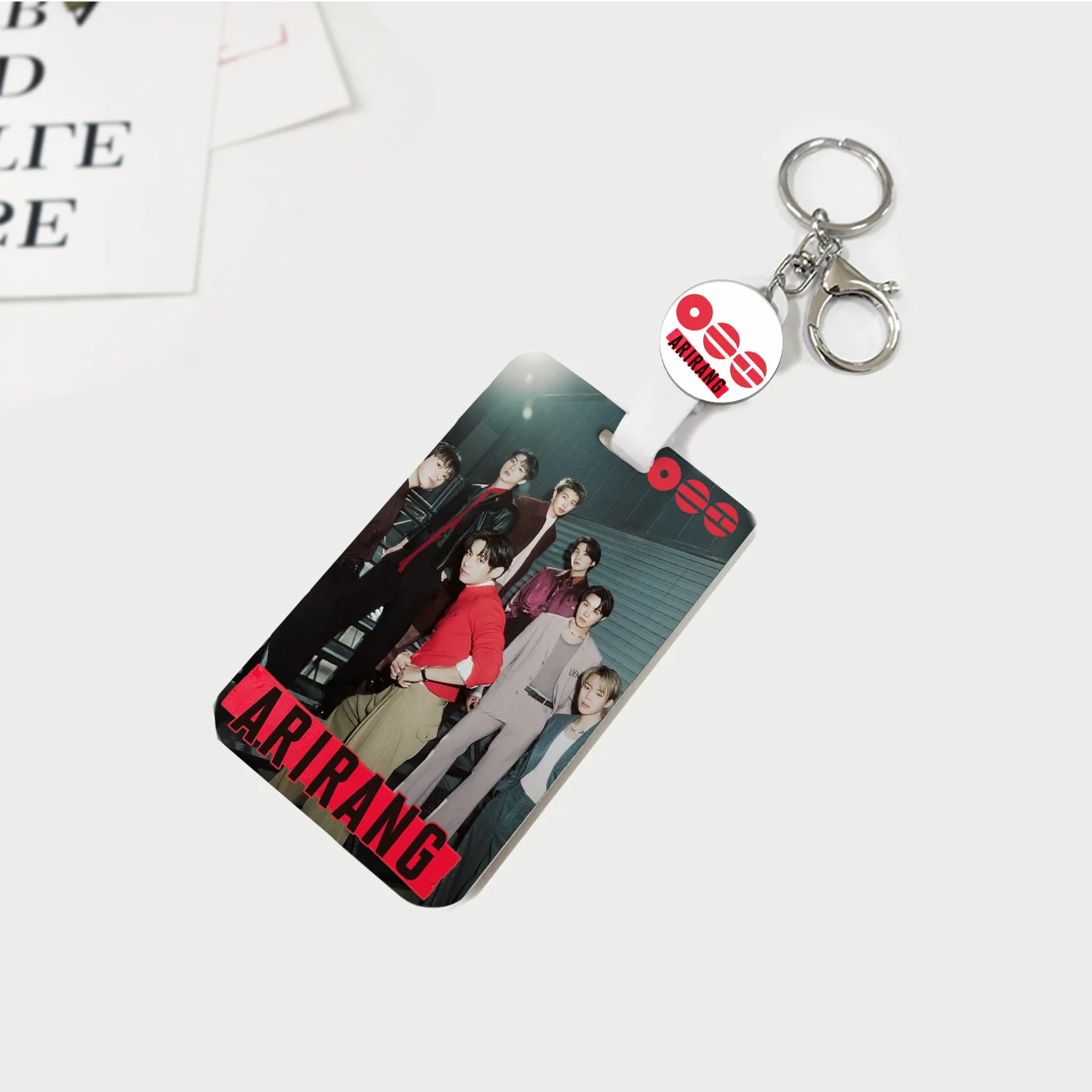 KPOP Idols 2026 New Album ARIRANG Acrylic Cards Holder JK J-HOPE