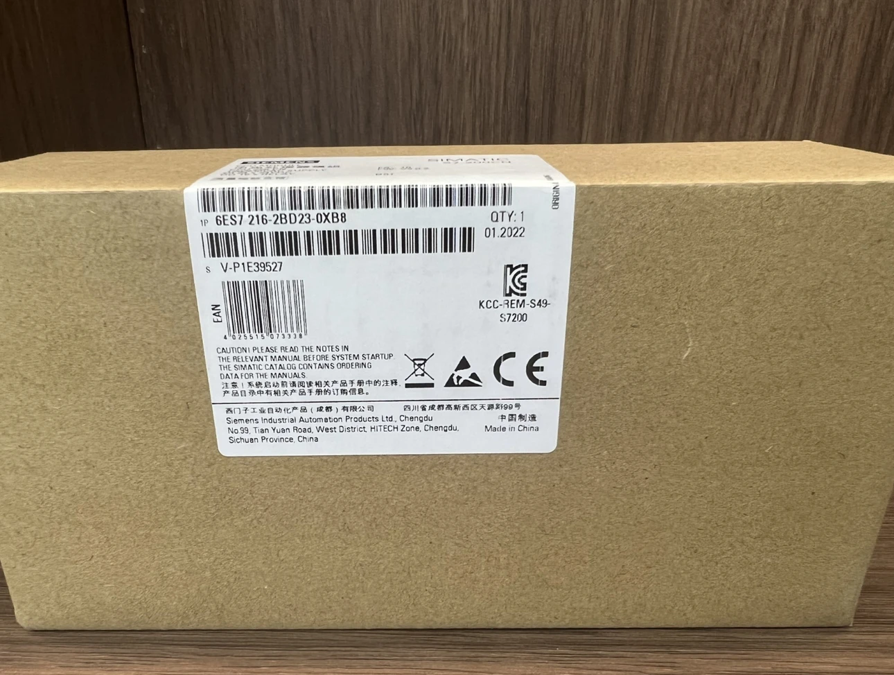 6ES7216-2BD23-0XB8 SIMATIC S7-200 CN Compact CPU S7 200 226 Cpu