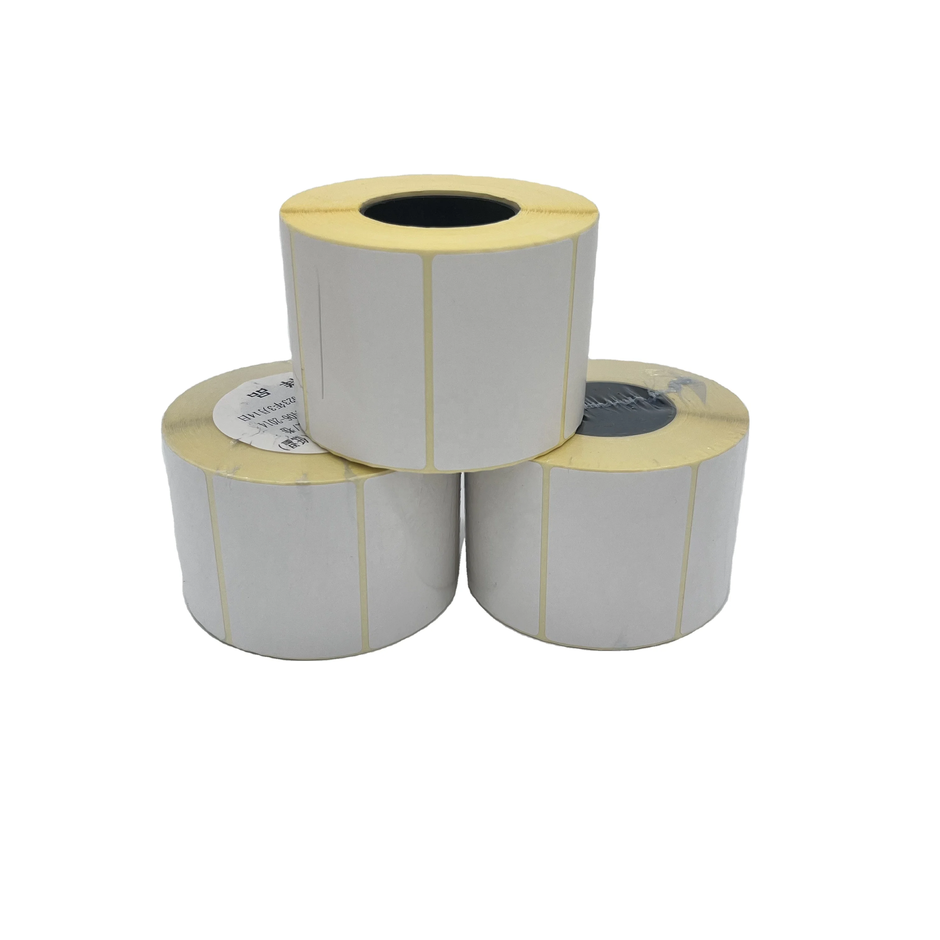 Popular Customized Custom Roll Dissolvable Labels Stickers 58X40MM