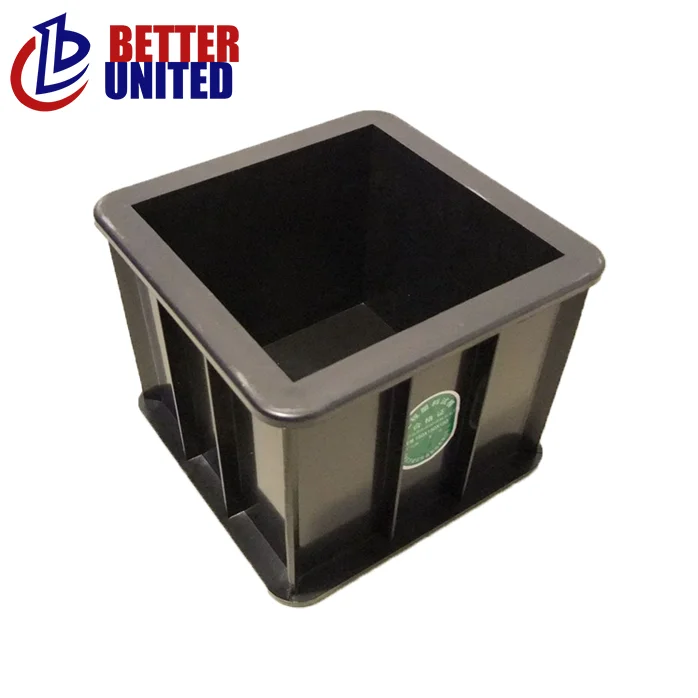 Одна группа кубической формы для бетона, съемные в 2 части