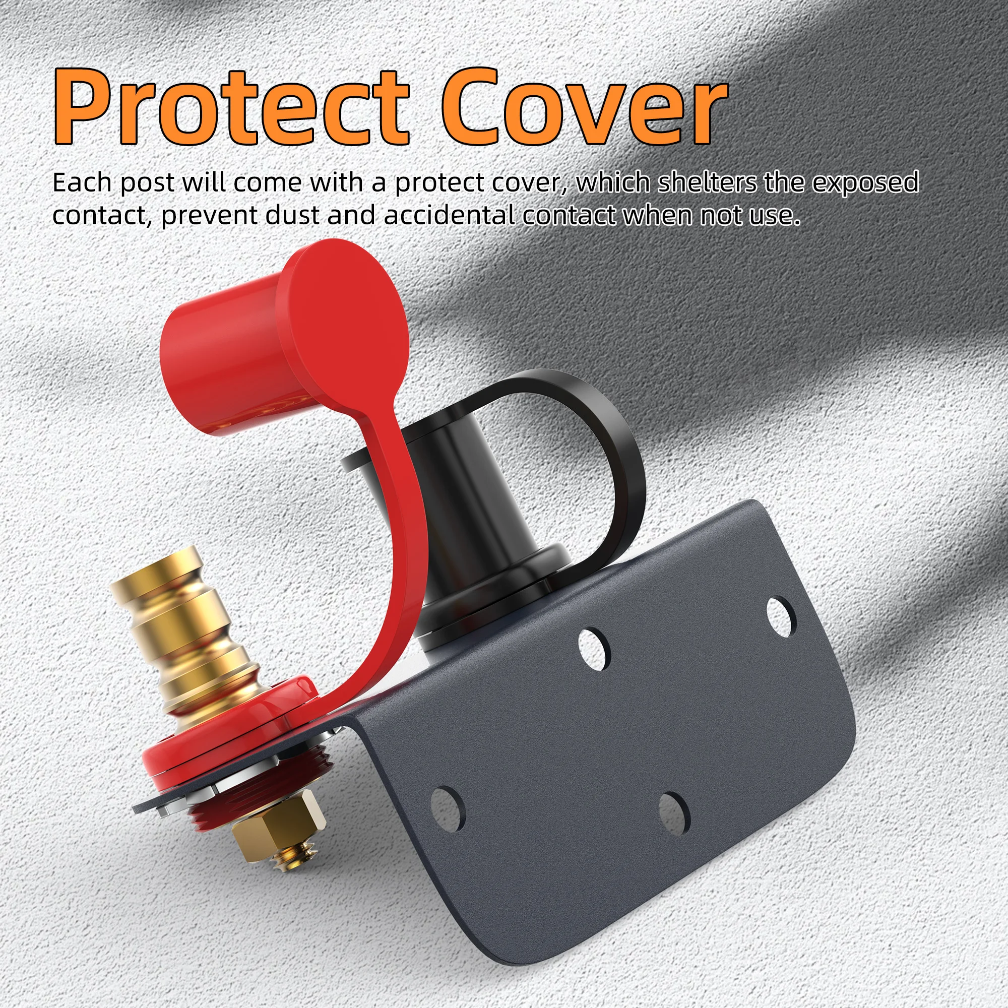 Connettore Terminale Della Batteria Con Palo Superiore Positivo - Foto 3