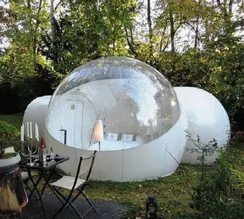 Customized commercial Inflatable Transparent Bubble Camping Tent for sale