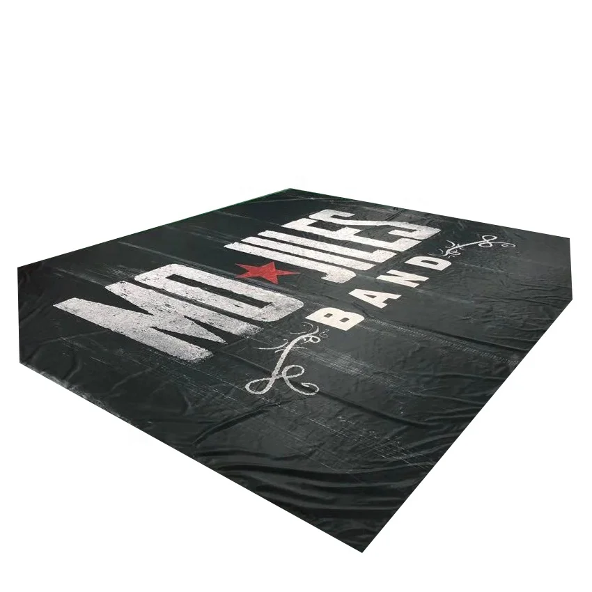 High Resolution  Custom Band Stage Scrim Banners and Cloth  Backdrops