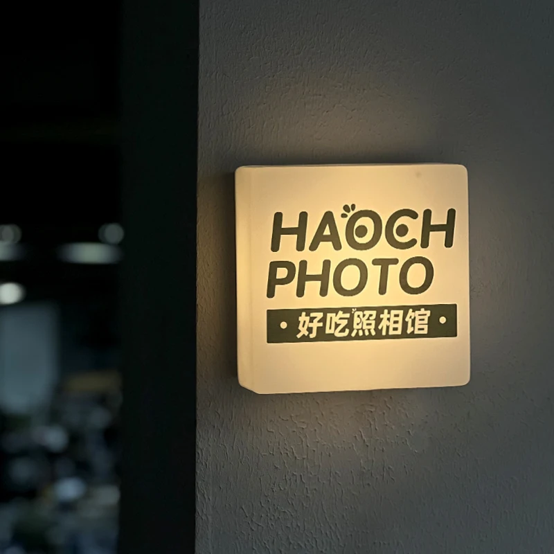 Наружная Коммерческая вывеска магазина молочно-белая акриловая световая коробка для рекламы светодиодная рекламная с логотипом лайтбокса