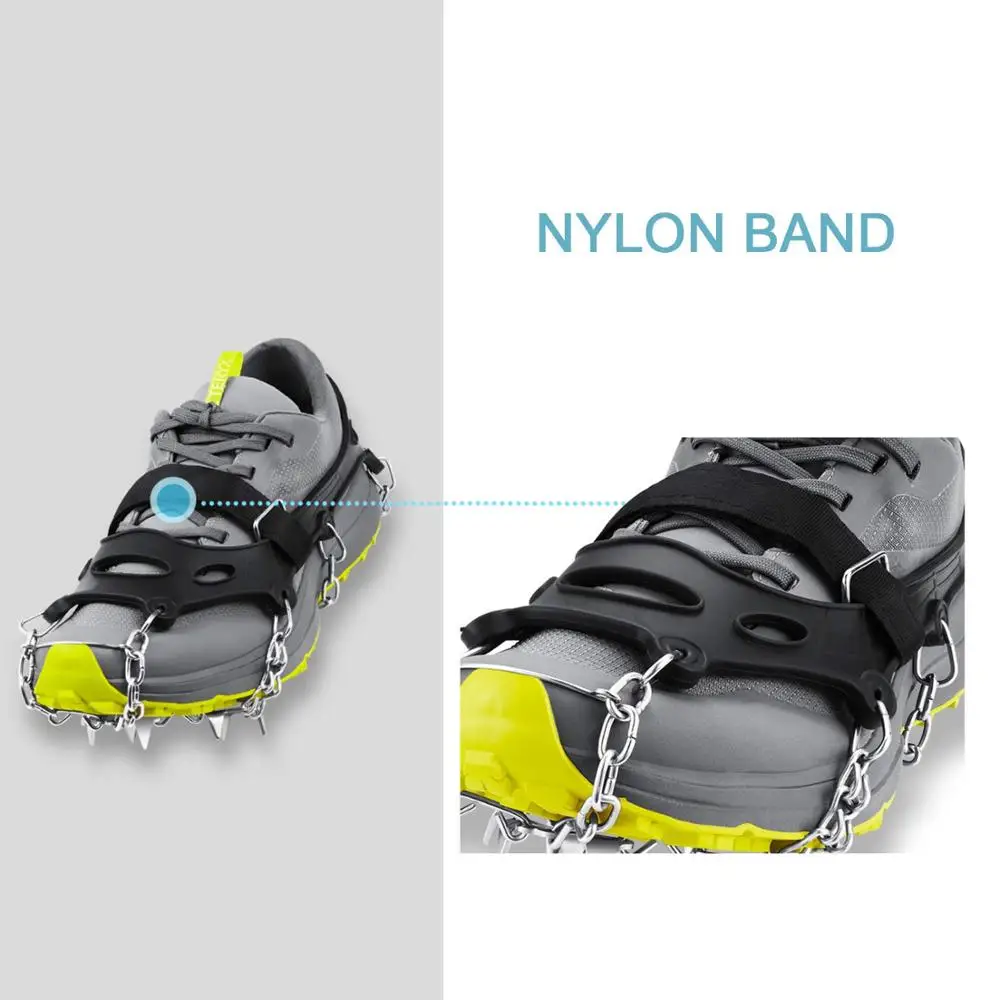 
Нескользящие шипы для снега, льда, альпинизма, захваты для льда, ледяные скобы 