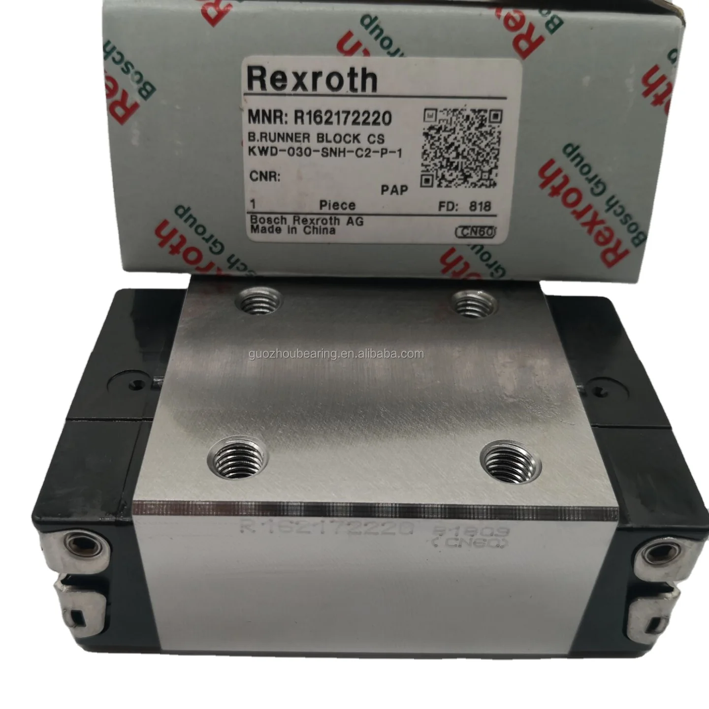Rexroth Ball Runner Block Linear Guide Carriage R162131320