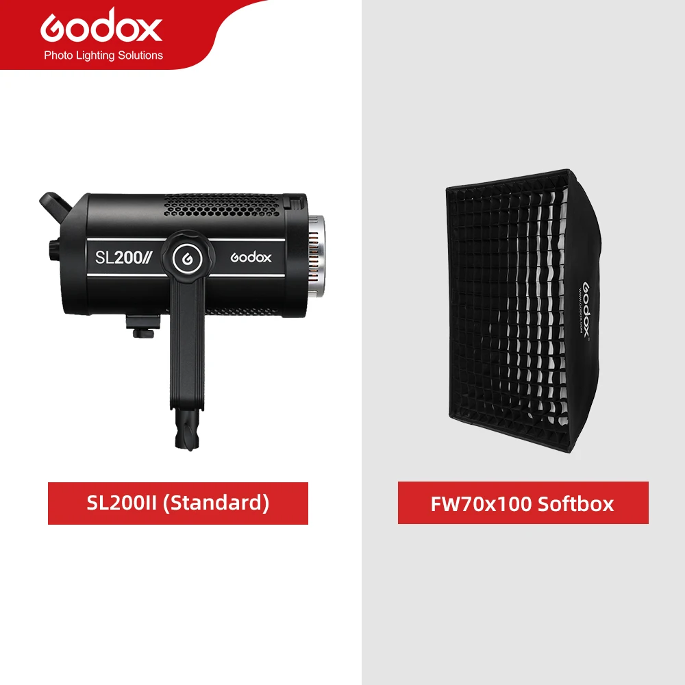 Godox SL200II 200W LED Video Light for Photography Fill Light