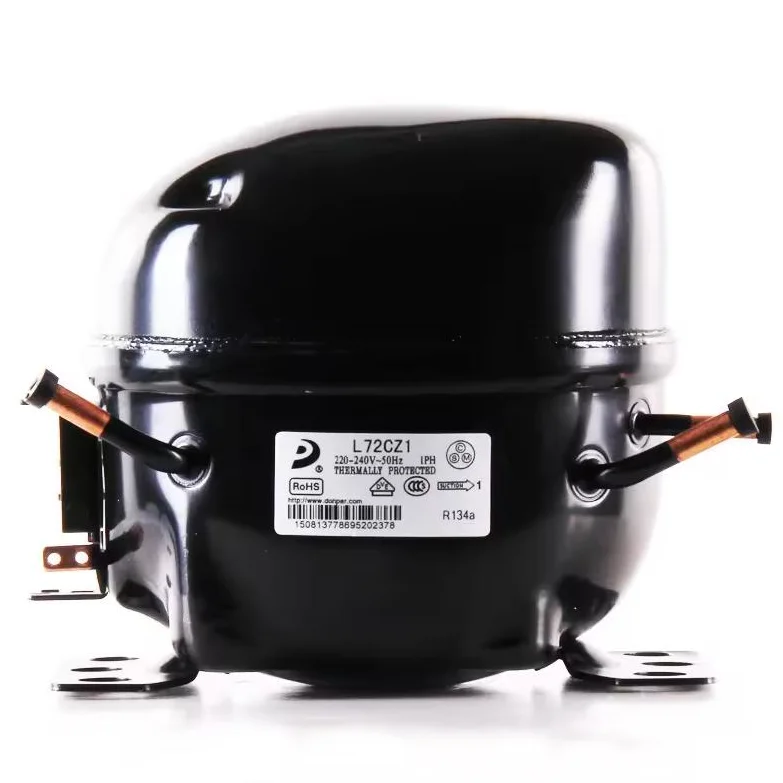 Zel R600a Refrigeration Equipment Compressor Donpers R600a R134a 12v Refrigerator Compressor for Refrigerators R134a