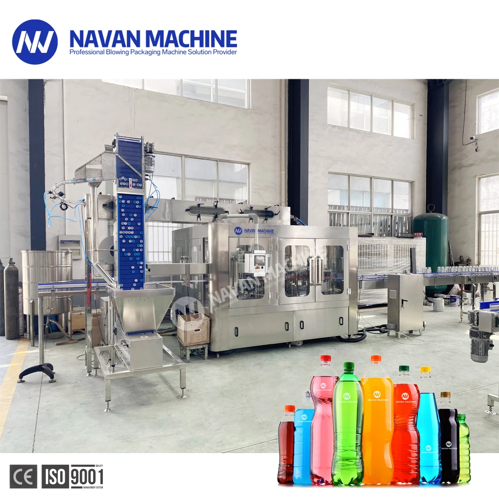 Hot Selling 3-in-1 Fully Automatic Sprite Carbonated Beverage Filling Machine