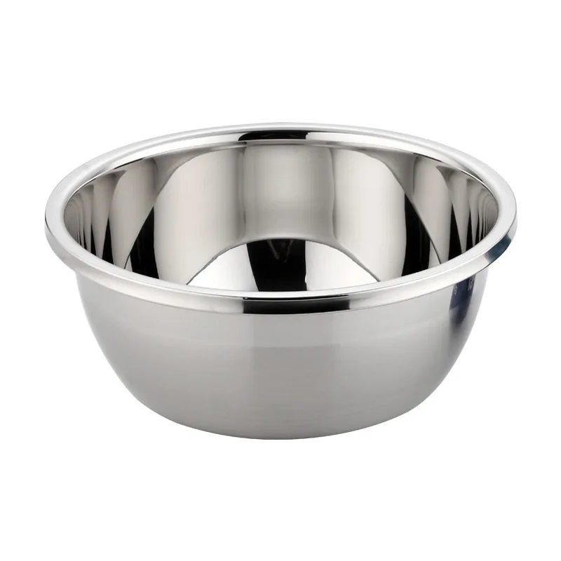 Stainless-Steel Mixing Bowls Set of 6 Mixing Food Salad Bowl - Image 2