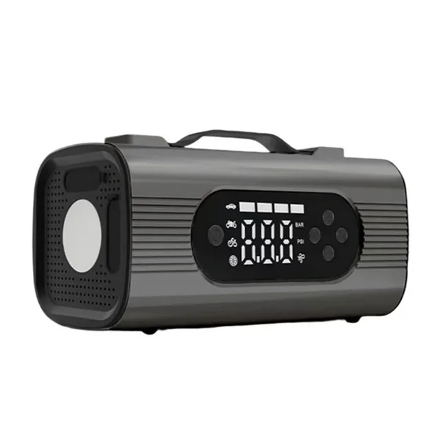 8 in 1 12V Portable Car Jump Starter with LED Light 8000mAh Battery Capacity Air Pump