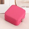 Zipper box [rose red]; 10x10x5cm
