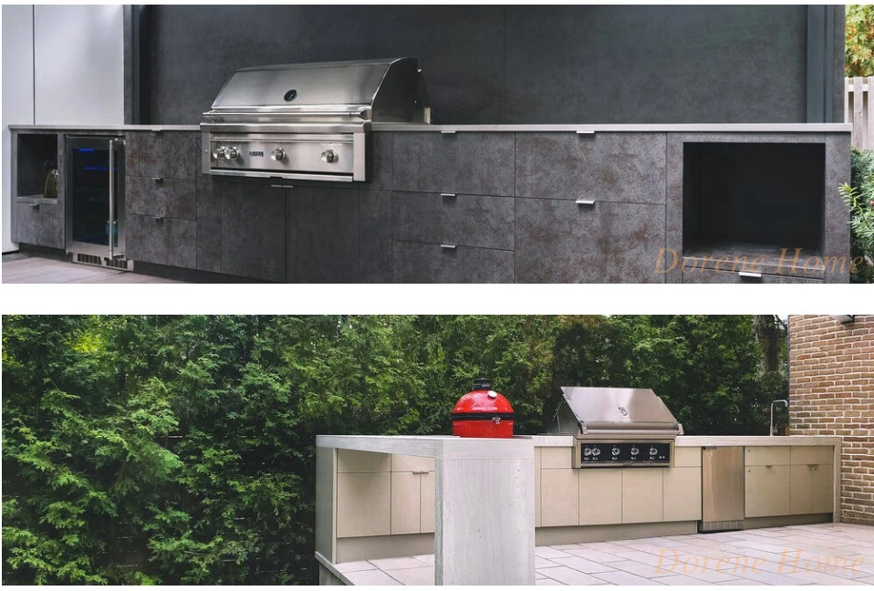 2023 Dorene China Overall Outdoor Kitchen For Bbq Stainless